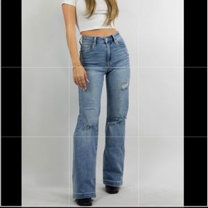 Grey Bandit jeans, size 24/1, medium wash denim